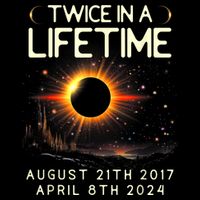 Solar Eclipse Astronomy Twice In Lifetime 2024 Solar Eclipse Mousepad