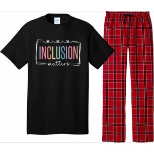 Special Education Autism Awareness Teacher Inclusion Matters Cute Gift Pajama Set