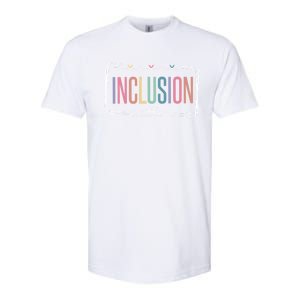 Special Education Autism Awareness Teacher Inclusion Matters Cute Gift Softstyle CVC T-Shirt