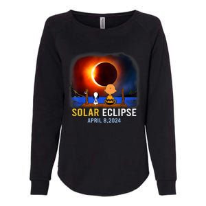 Solar Eclipse April 8 2024 Totality April 8 Womens California Wash Sweatshirt