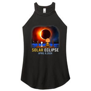 Solar Eclipse April 8 2024 Totality April 8 Women's Perfect Tri Rocker Tank