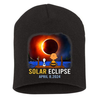 Solar Eclipse April 8 2024 Totality April 8 Short Acrylic Beanie