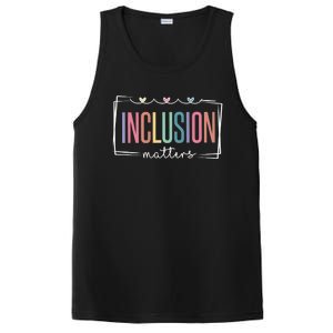 Special Education Autism Awareness Teacher Inclusion Matters Gift PosiCharge Competitor Tank