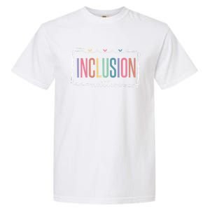 Special Education Autism Awareness Teacher Inclusion Matters Gift Garment-Dyed Heavyweight T-Shirt