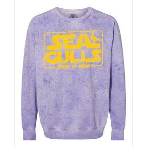 Seagulls Stop it Now Colorblast Crewneck Sweatshirt