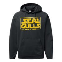 Seagulls Stop it Now Performance Fleece Hoodie