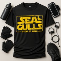 Seagulls Stop it Now Cooling Performance Crew T-Shirt