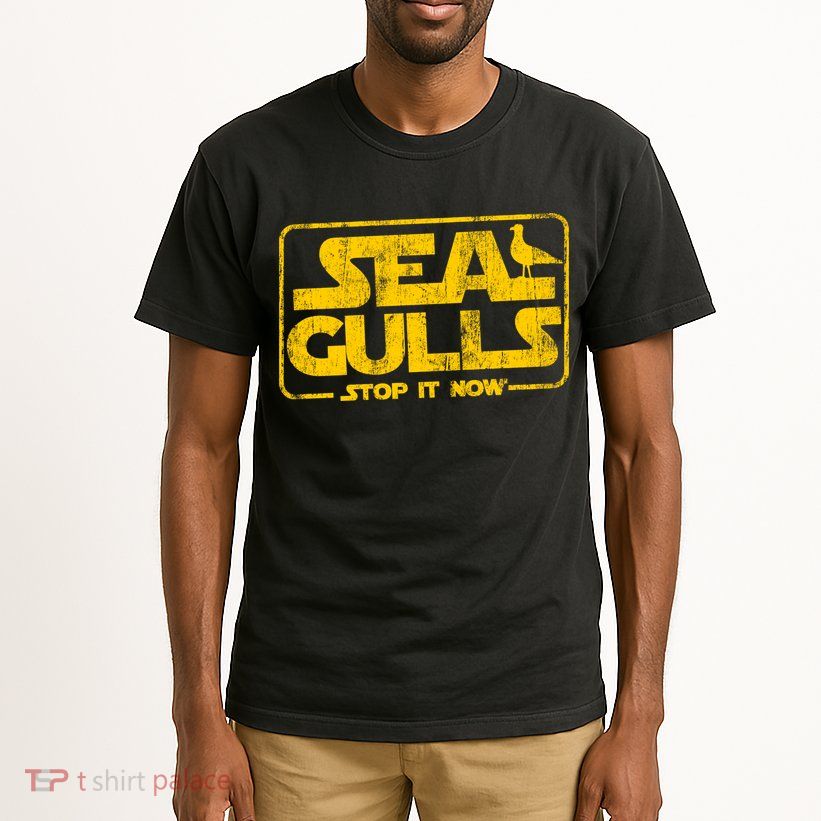 Seagulls Stop it Now Tall T-Shirt