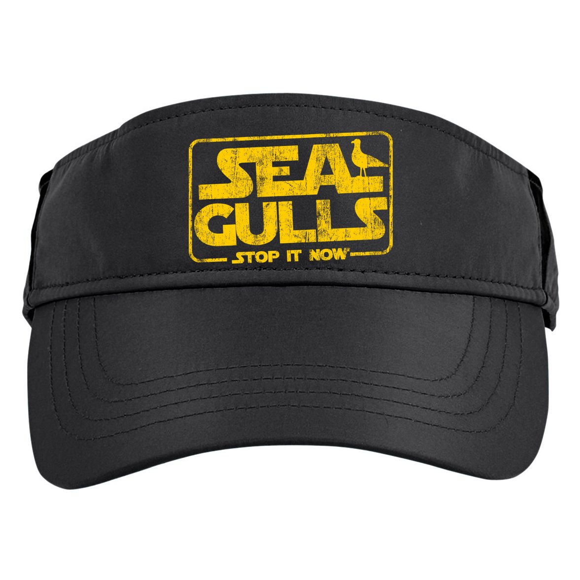 Seagulls Stop it Now Adult Drive Performance Visor