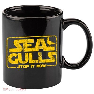 Seagulls Stop it Now 11oz C Handle Ceramic Mug
