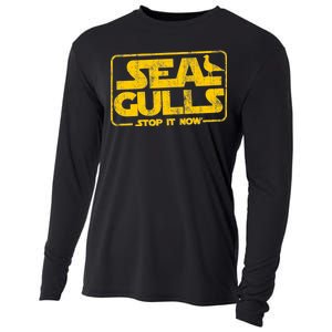 Seagulls Stop it Now Cooling Performance Long Sleeve Crew