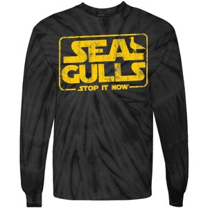 Seagulls Stop it Now Tie-Dye Long Sleeve Shirt