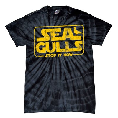 Seagulls Stop it Now Tie-Dye T-Shirt