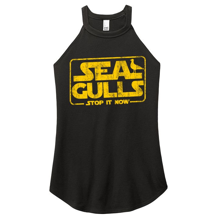 Seagulls Stop it Now Women's Perfect Tri Rocker Tank