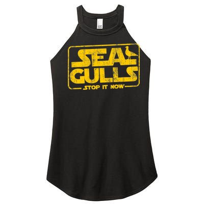 Seagulls Stop it Now Women’s Perfect Tri Rocker Tank