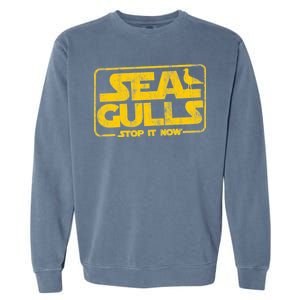 Seagulls Stop it Now Garment-Dyed Sweatshirt