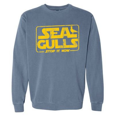 Seagulls Stop it Now Garment-Dyed Sweatshirt