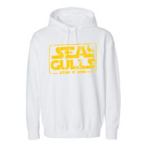 Seagulls Stop it Now Garment-Dyed Fleece Hoodie