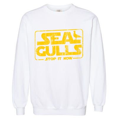 Seagulls Stop it Now Garment-Dyed Sweatshirt