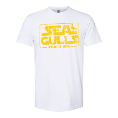 Seagulls Stop it Now Softstyle® CVC T-Shirt