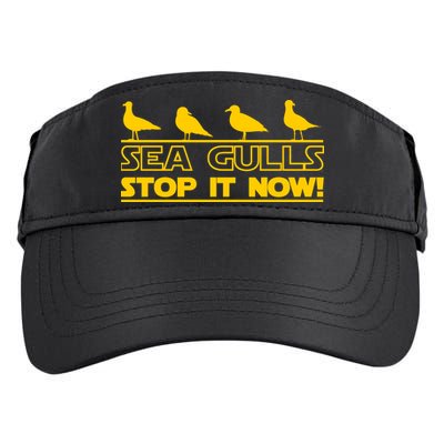 Seagulls Stop it Now Funny Meme Adult Drive Performance Visor