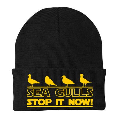 Seagulls Stop it Now Funny Meme Beanie