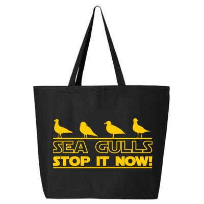 Seagulls Stop it Now Funny Meme 25L Jumbo Tote