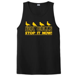 Seagulls Stop it Now Funny Meme PosiCharge Competitor Tank