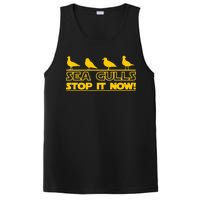 Seagulls Stop it Now Funny Meme PosiCharge Competitor Tank