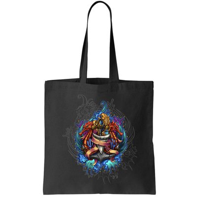 Seahorse Anchor Crest Bag