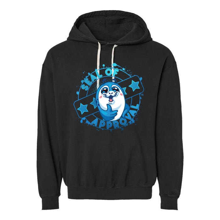 Seal Of Approval Garment-Dyed Fleece Hoodie