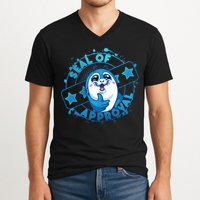 Seal Of Approval V-Neck T-Shirt