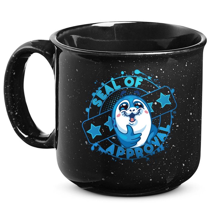 Seal Of Approval 15oz Campfire Ceramic Mug