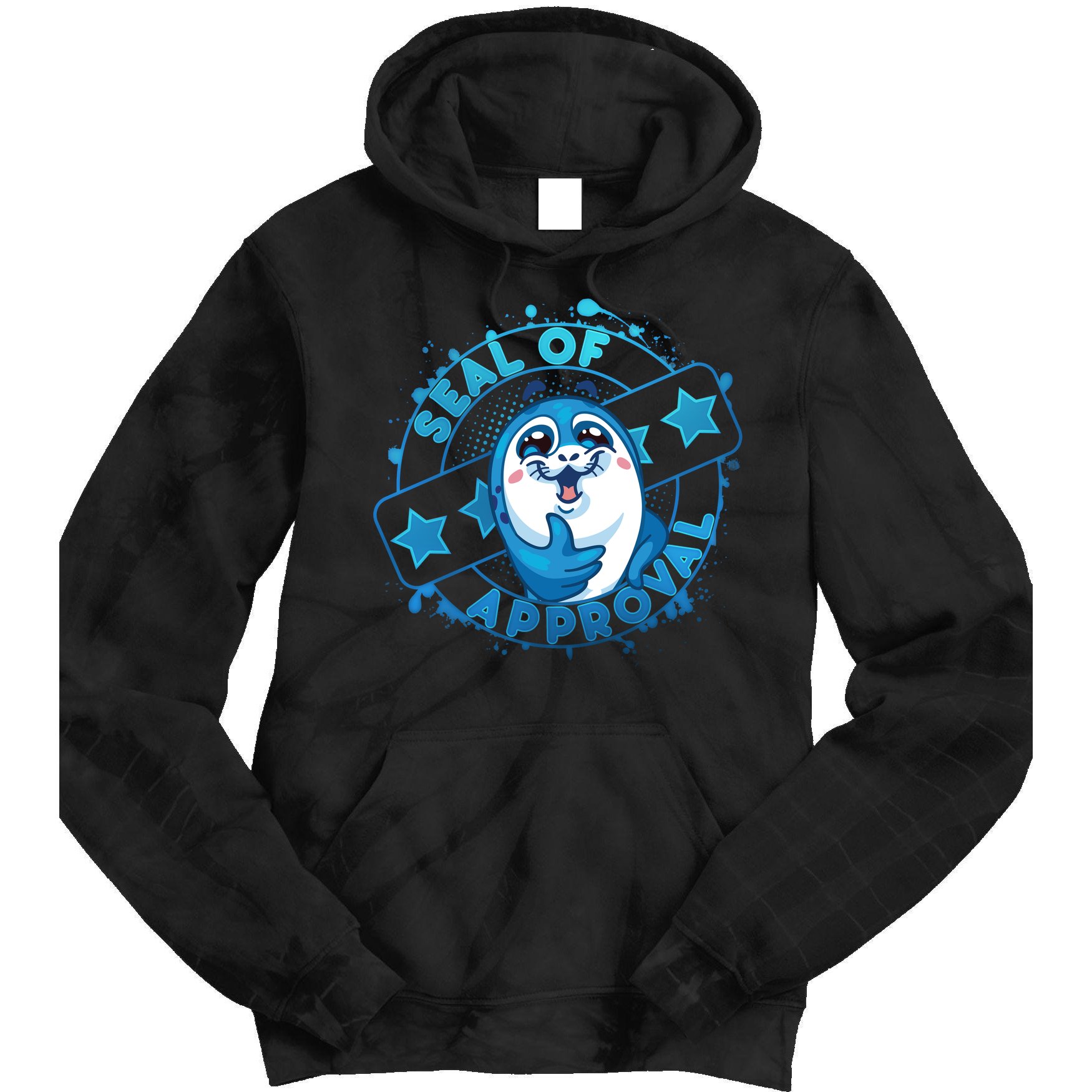 Seal Of Approval Tie Dye Hoodie