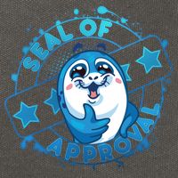 Seal Of Approval Cotton Canvas Backpack