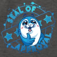 Seal Of Approval Vector Backpack