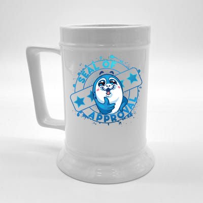 Seal Of Approval Beer Stein