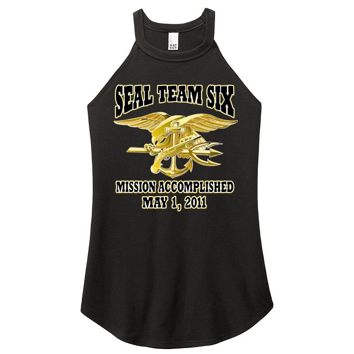 Seal Team Six Mission Accomplished May 2011  Women's Perfect Tri Rocker Tank
