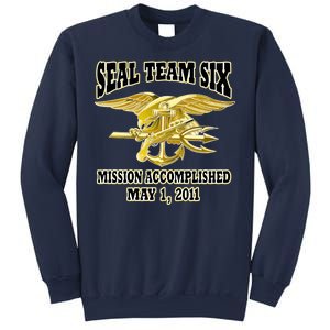 Seal Team Six Mission Accomplished May 2011  Sweatshirt