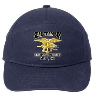 Seal Team Six Mission Accomplished May 2011  7-Panel Snapback Hat