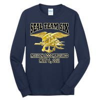 Seal Team Six Mission Accomplished May 2011  Tall Long Sleeve T-Shirt