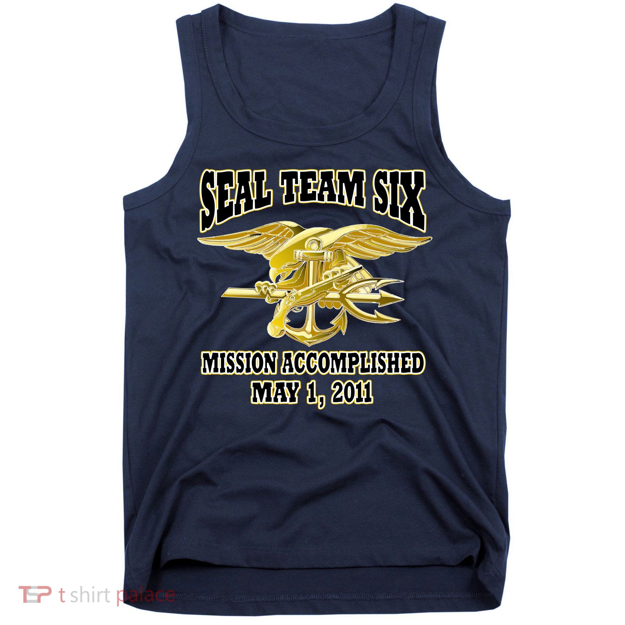 Seal Team Six Mission Accomplished May 2011  Tank Top