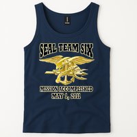 Seal Team Six Mission Accomplished May 2011  Tank Top
