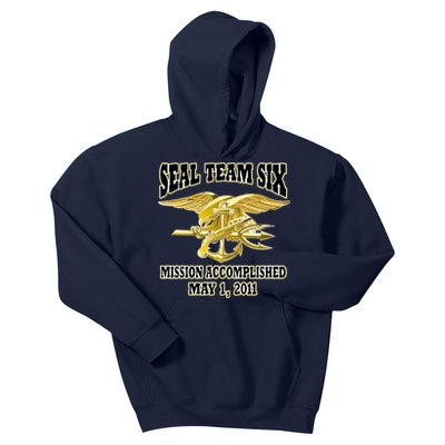 Seal Team Six Mission Accomplished May 2011  Kids Hoodie