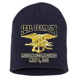 Seal Team Six Mission Accomplished May 2011  Short Acrylic Beanie