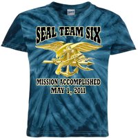 Seal Team Six Mission Accomplished May 2011  Kids Tie-Dye T-Shirt