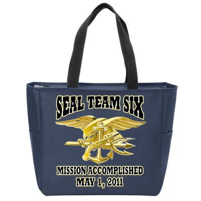 Seal Team Six Mission Accomplished May 2011  Zip Tote Bag