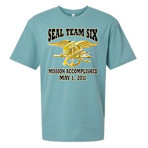 Seal Team Six Mission Accomplished May 2011  Sueded Cloud Jersey T-Shirt