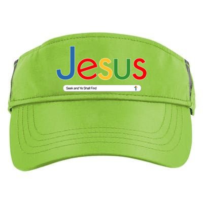 Search Jesus Seek And Ye Shall Find Adult Drive Performance Visor