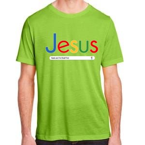 Search Jesus Seek And Ye Shall Find Adult ChromaSoft Performance T-Shirt